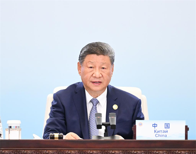 Chine : Xi Jinping prononce un discours à la réunion du sommet de l'OCS à Tianjin