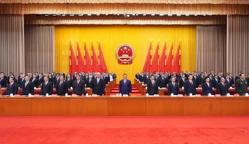 Xi Jinping assiste à un grand rassemblement célébrant le 70e anniversaire de la fondation de la région autonome ouïgoure du Xinjiang