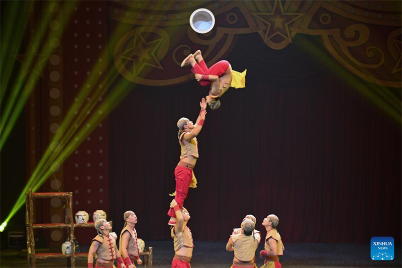 Guangdong :  ouverture du 8e Festival international du cirque de Chine à Hengqin