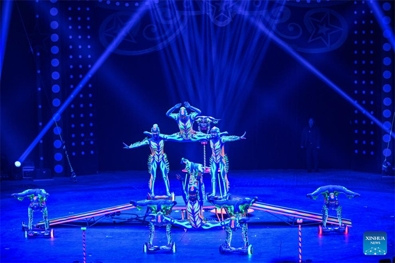 Guangdong :  ouverture du 8e Festival international du cirque de Chine à Hengqin