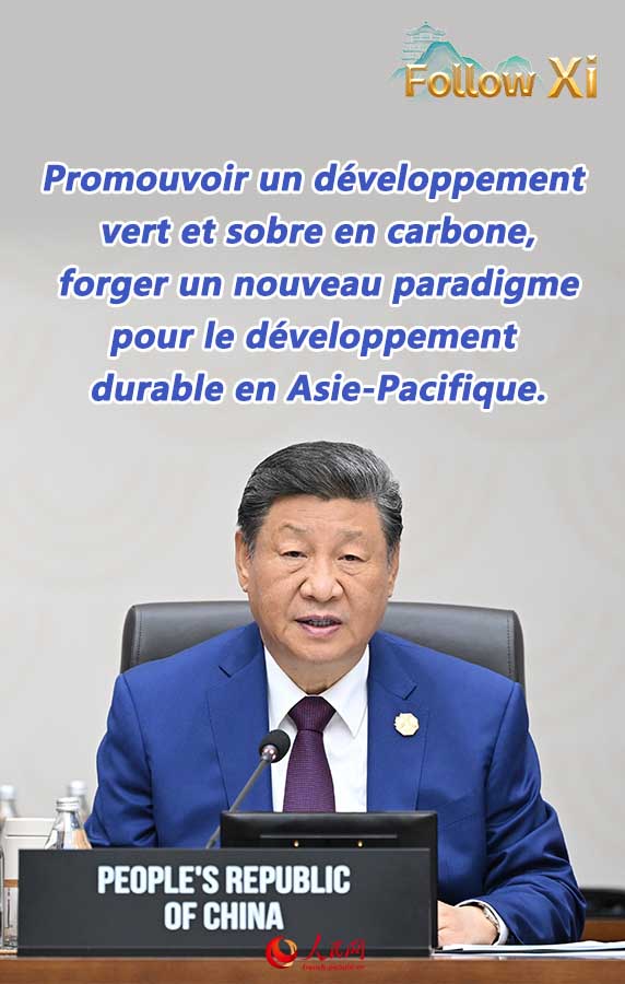 Promouvoir un développement vert et sobre en carbone, forger un nouveau paradigme pour le développement durable en Asie-Pacifique