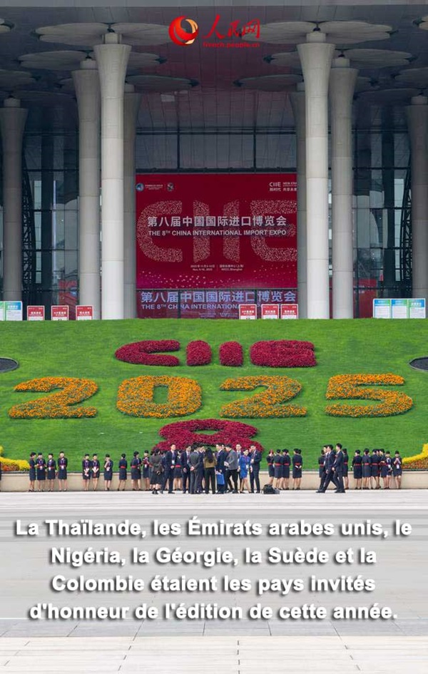 Neuf images pour comprendre rapidement les temps forts de la 8e édition d'Exposition internationale d'importation de la Chine