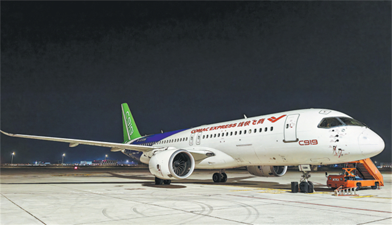 L'avion de ligne chinois C919 va faire ses débuts au Moyen-Orient au Salon aéronautique de Dubaï