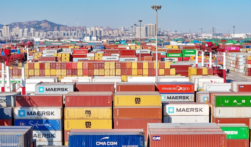 Shandong : le port de Qingdao dépassera les 700 millions de tonnes de fret en 2025