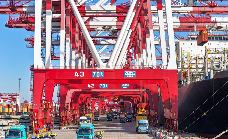 Shandong : le port de Qingdao dépassera les 700 millions de tonnes de fret en 2025