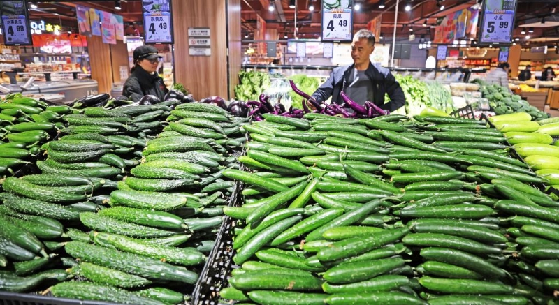 Chine : l'IPC en hausse de 0,7% en novembre