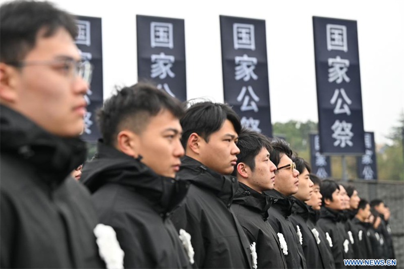 La Chine organise une commémoration nationale pour rendre hommage aux victimes du massacre de Nanjing et appeler au souvenir de l'histoire