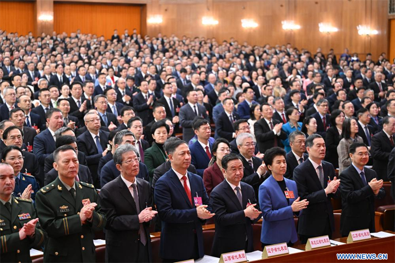 L'organe législatif national de la Chine tient la deuxième réunion plénière