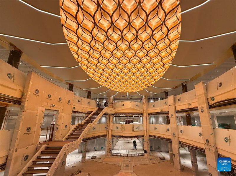 Shanghai : l'« Adora Flora City », deuxième grand navire de croisière chinois, sera livré d'ici la fin de l'année