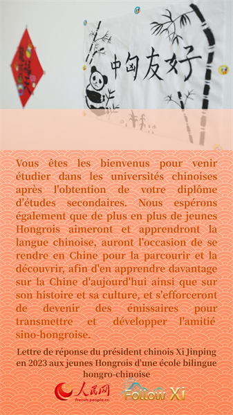 Comment le président chinois Xi Jinping encourage les jeunes apprenants du chinois du monde entier