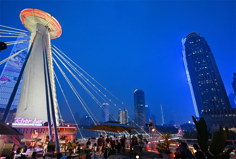 Chine : complexe commercial à Tianjin