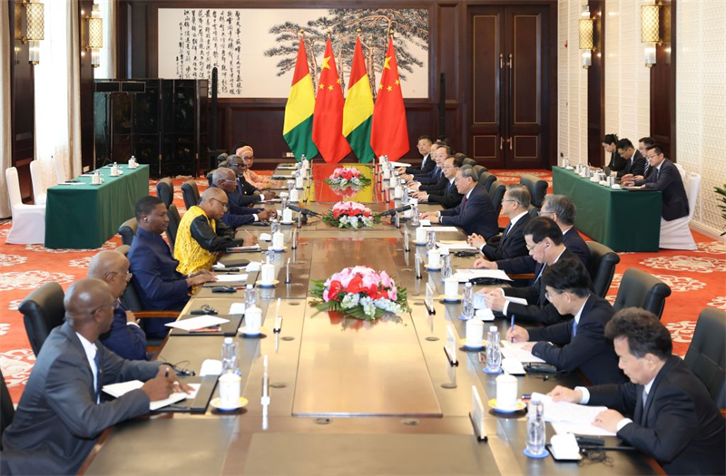 Le Premier ministre chinois rencontre son homologue guinéen