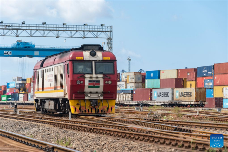 La société ferroviaire kényane SGR constate une augmentation du fret grâce à la politique chinoise zéro droits de douane