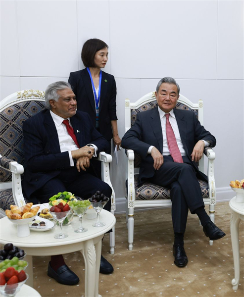 Le ministre chinois des Affaires étrangères rencontre son homologue pakistanais