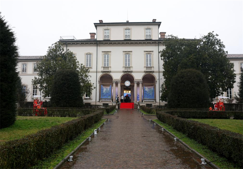 La « Maison de la Chine » des Jeux olympiques d'hiver ouvre ses portes aux visiteurs à Milan