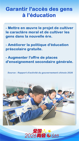 Ce que le rapport d'activité du gouvernement chinois signifie pour la vie quotidienne des Chinois