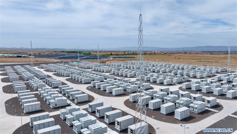 Chine : centrales de stockage d'énergie au Ningxia