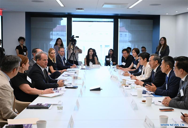 Rencontre entre une délégation d'entrepreneurs chinois et l'USCBC ainsi que ses entreprises membres