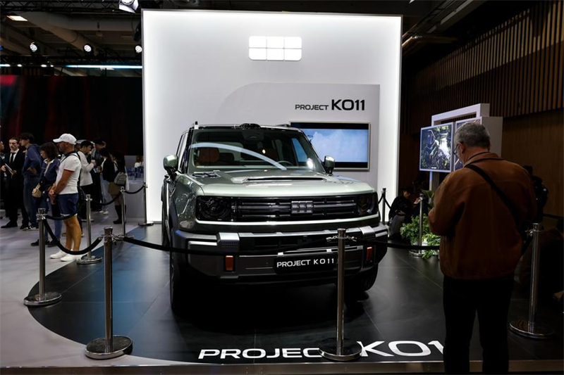 Le Mondial de l'automobile de Paris souligne le renforcement de la coopération sino-européenne dans le secteur de l'auto