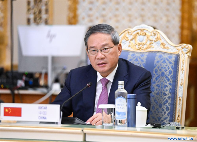 L'OCS doit promouvoir la stabilité et la prospérité régionales et contribuer au développement mondial, selon le PM chinois